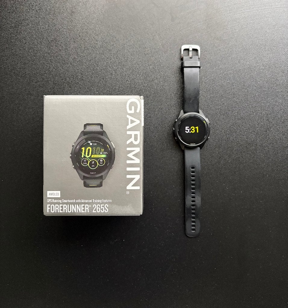 Forerunner 265S, Sieraden, Tassen en Uiterlijk, Sporthorloges, Ophalen, GARMIN, Zwart, IOS