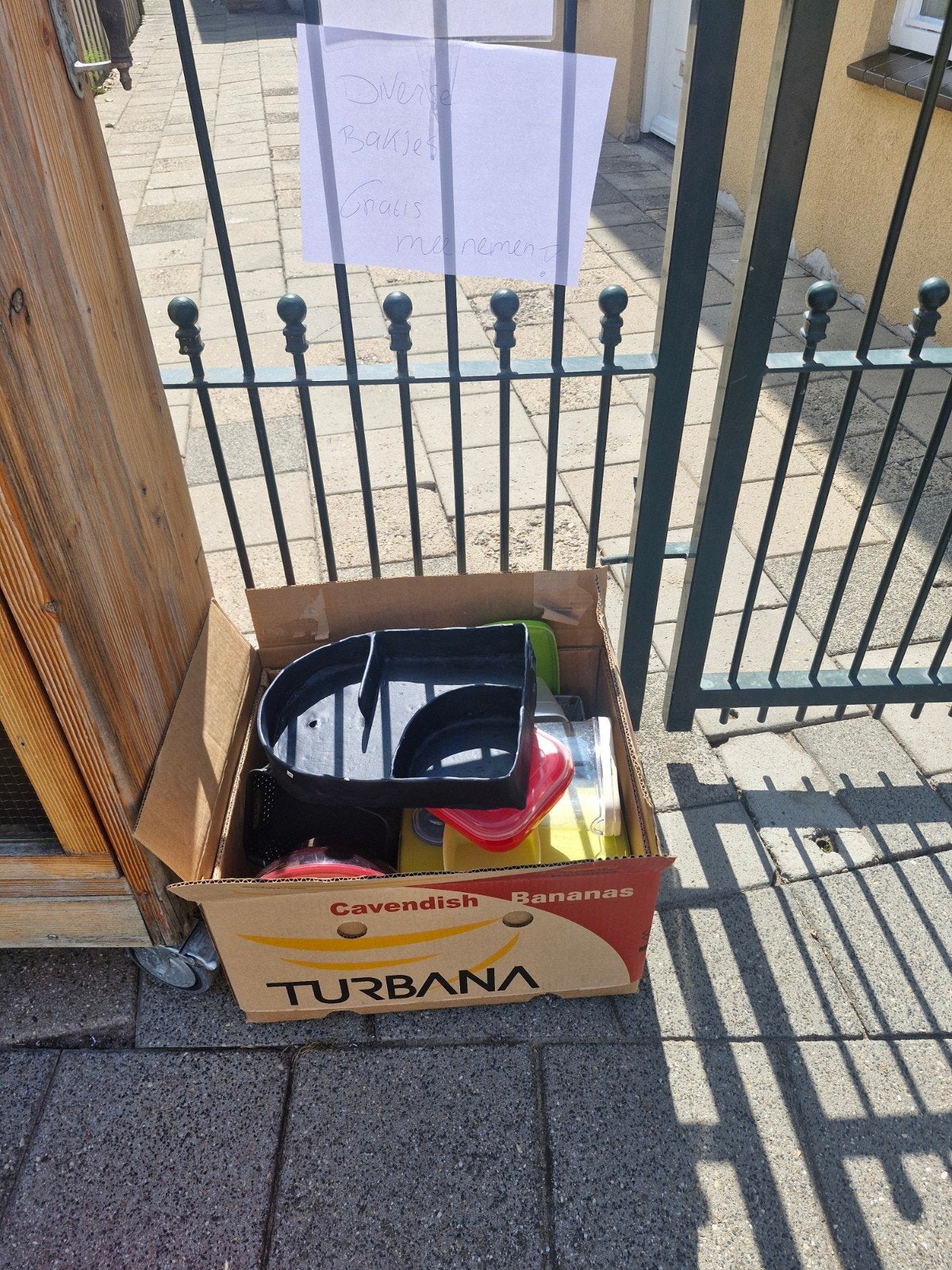 plastic bakjes, Ophalen, Meerkleurig, Overige materialen, Overige merken