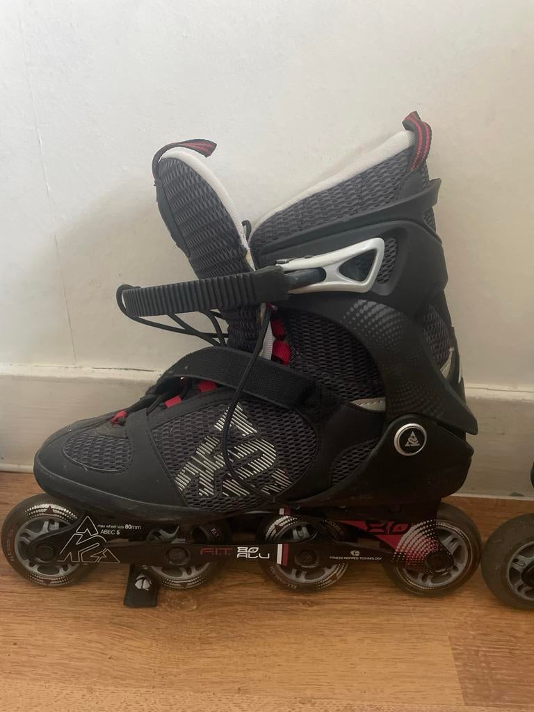 K2 F.I.T. 80 ALU M Skeelers - Maat 44,5, Ophalen, K2, Gebruikt, Heren