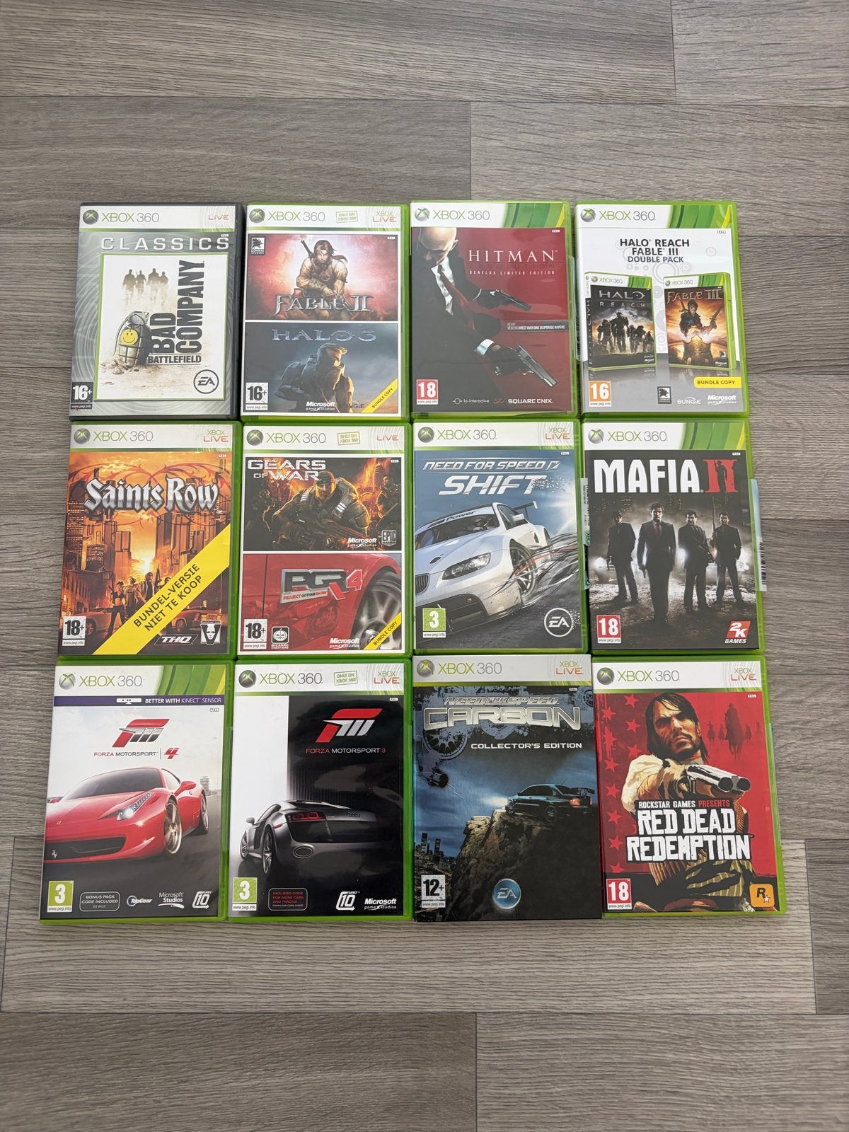 Grote collectie Xbox 360 games - Diverse genres, Spelcomputers en Games, Ophalen, Online, Gebruikt, Vanaf 18 jaar