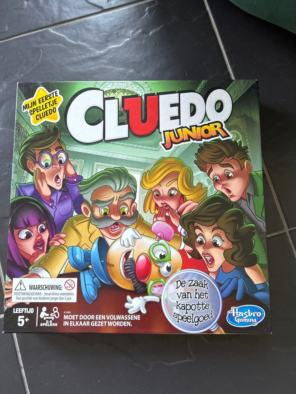 Cluedo Junior - Mijn Eerste Spelletje Cluedo, Drie of vier spelers, Ophalen, Gebruikt