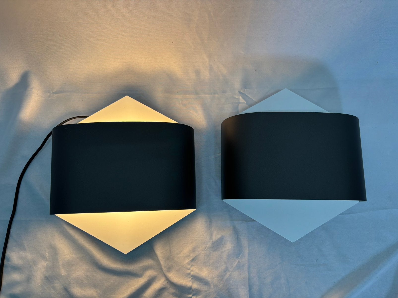 Vintage Staff Leuchten wandlamp design: Witte & Krüger 1968, Ophalen of Verzenden, Gebruikt
