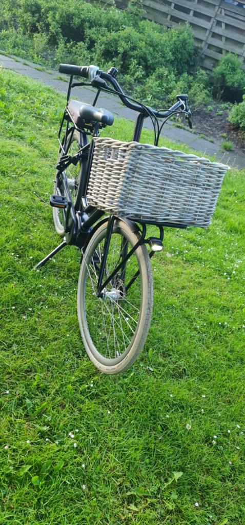 Elektrische damesfiets  Batavus Middenmotor Bosch, Ophalen, 2 zitjes, 53 tot 56 cm, Versnellingen