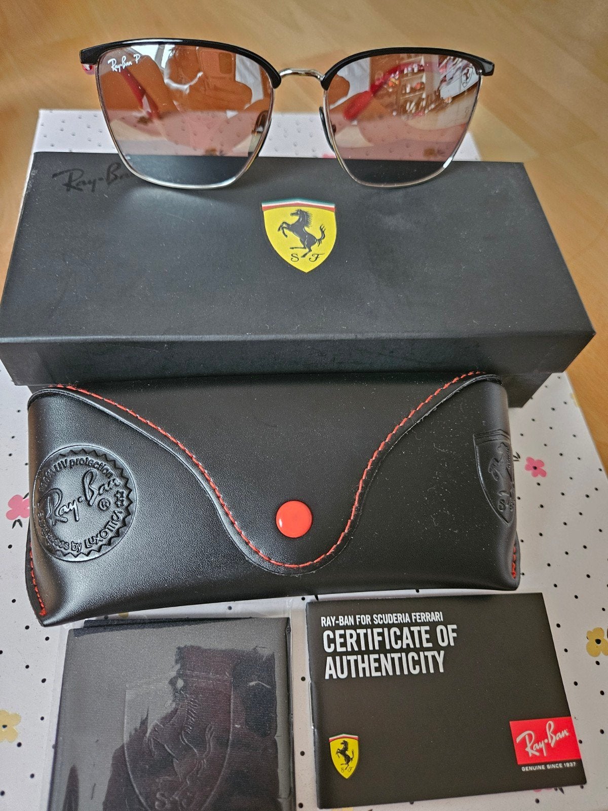 Ray-Ban Ferrari Polarised RB-3673M - Nieuw & Exclusief, Ophalen