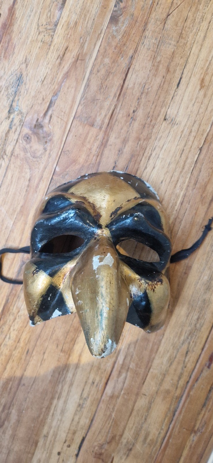 Authentiek Venetiaans Masker - Beschadigd, Ophalen of Verzenden