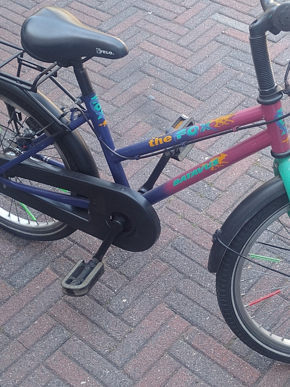 Leuke Batavus meisjesfiets 20 inch - The Fox, Fietsen en Brommers, Ophalen, Gebruikt, 20 inch, Handrem