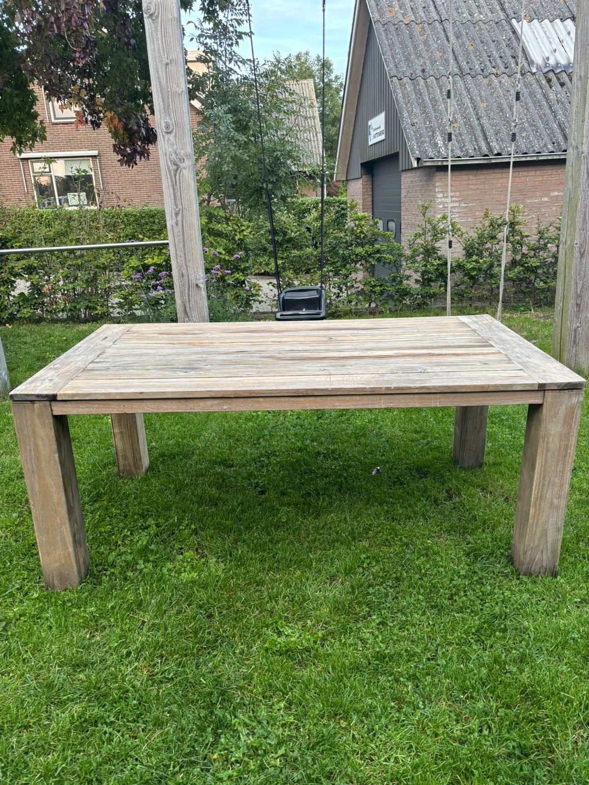 Tuintafel Rough, Ophalen, Gebruikt, Rechthoekig