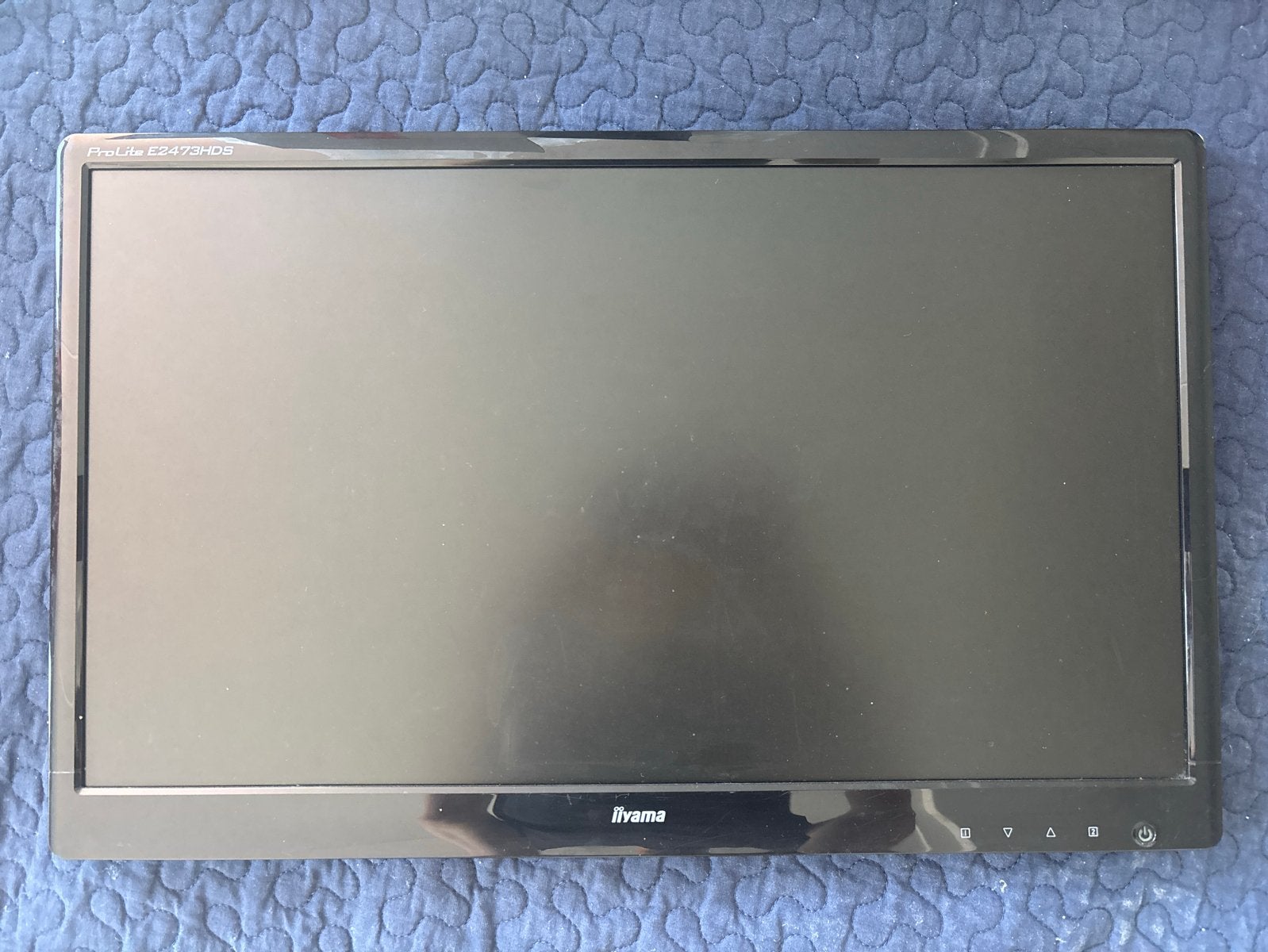 Iiyama ProLite E2473HDS Scherm met Muurbeugel / Zwift / Tacx, Ophalen of Verzenden, Gebruikt, 61 t/m 100 Hz