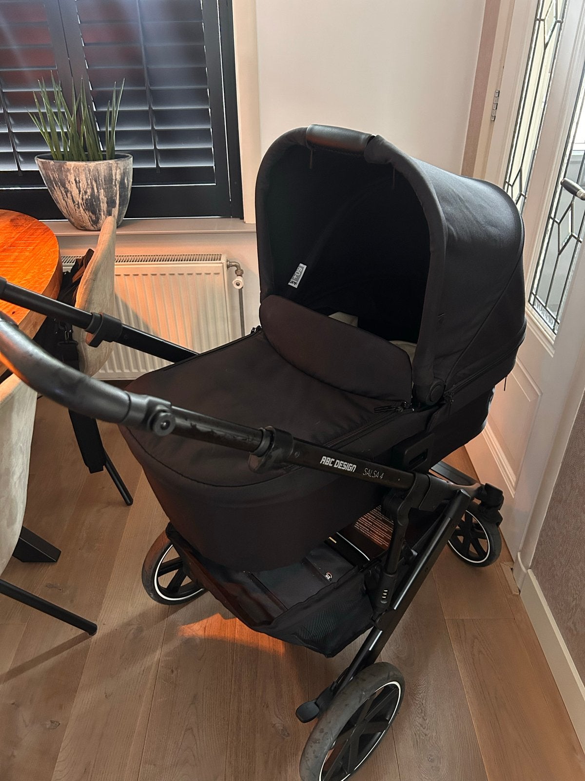 ABC Design Salsa 4 kinderwagen 3in1, Gebruikt, Verstelbare duwstang, Combiwagen, Ophalen