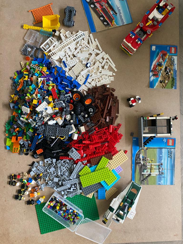 Ruim 2kg aan Lego, Ophalen of Verzenden, Gebruikt, Losse stenen, Lego