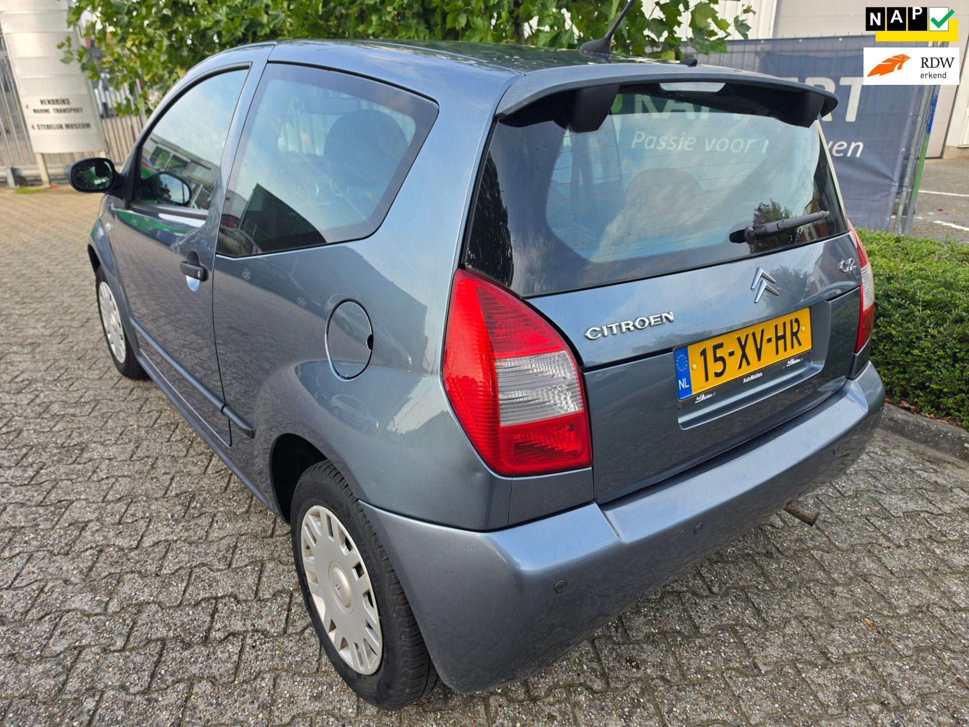 Citroen C2 1.1i APK 17-3-2027 ZGAN banden! *950,-*, Auto's, Voorwielaandrijving, Gebruikt, 31 €/maand, 4 cilinders
