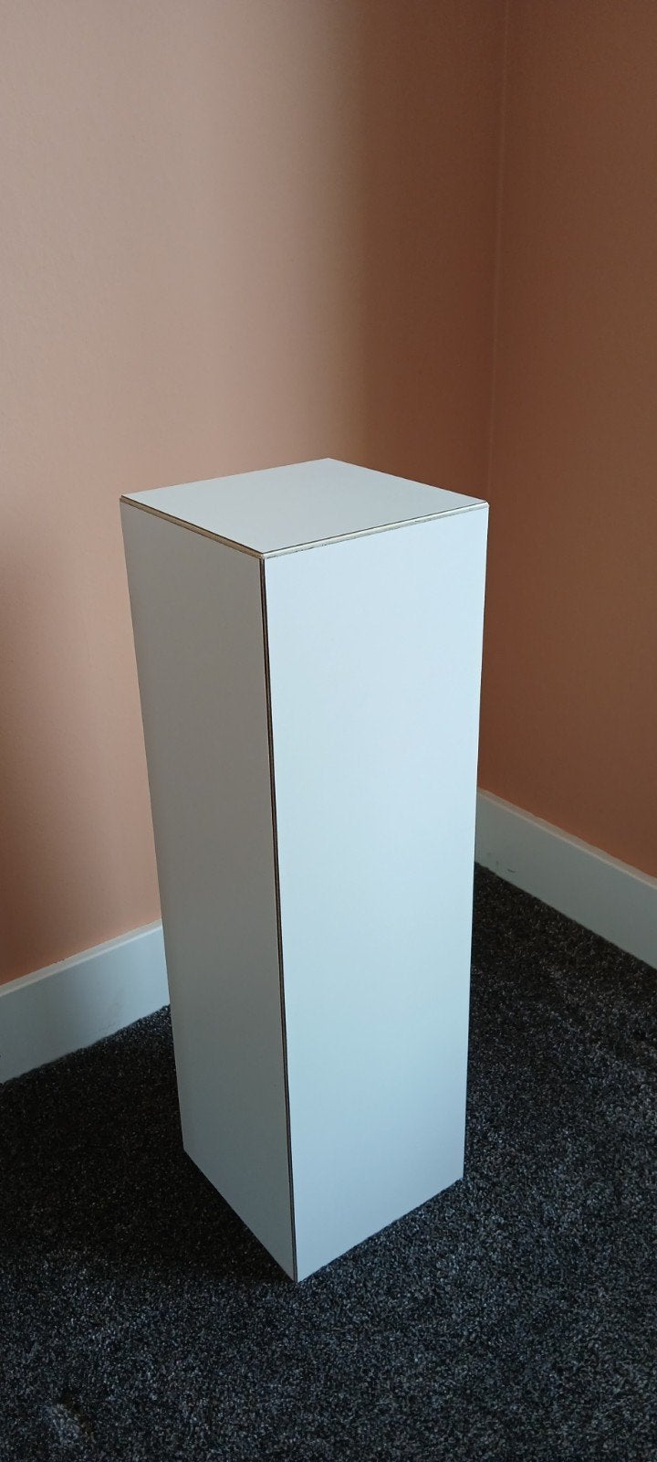 Witte overschilderbare sokkel 15x15x50 cm, Ophalen, Nieuw