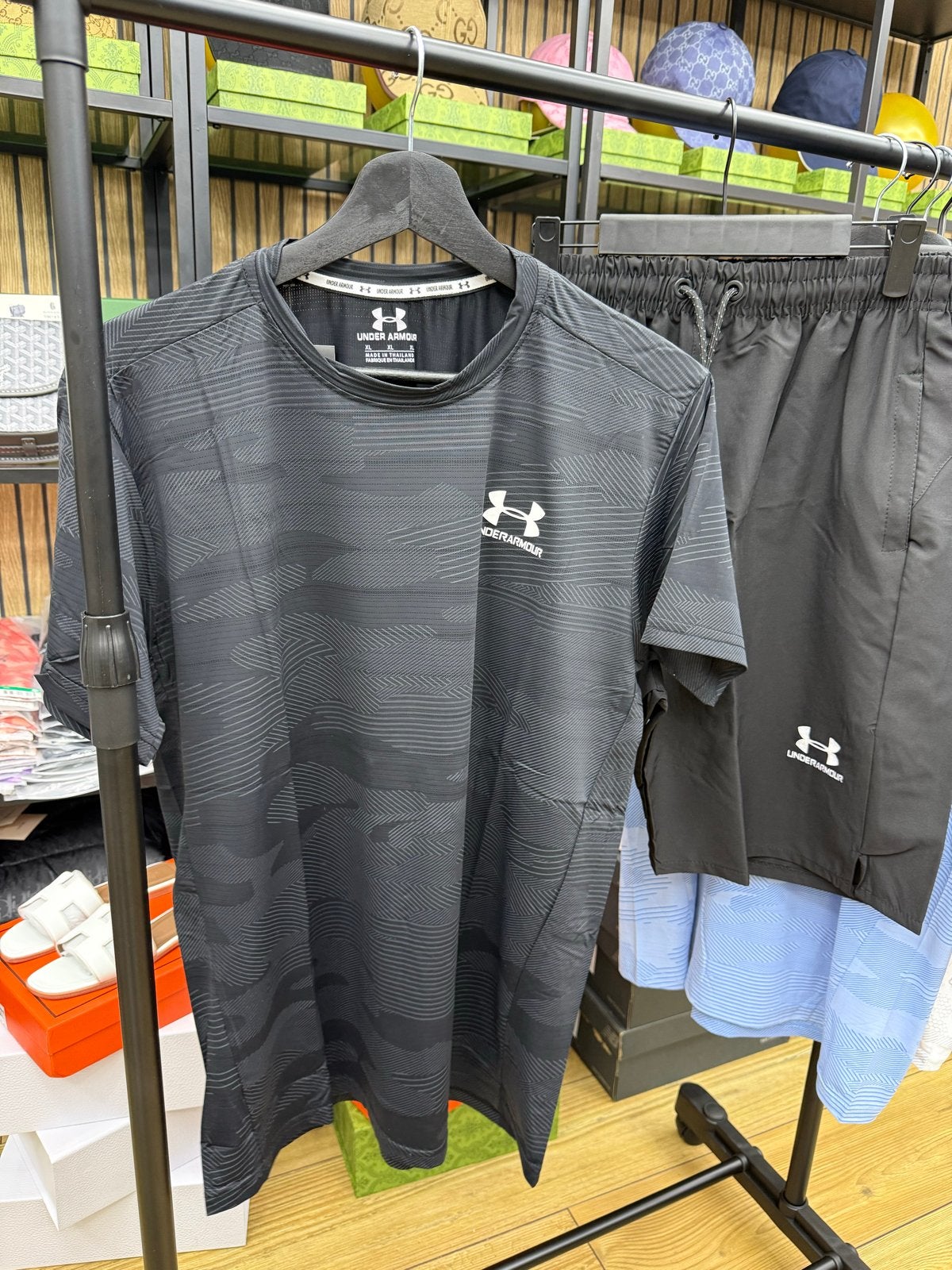 Under Armour Zomer Setjes - Sportieve T-shirts & Shorts, Kleding | Heren, Fitness, Zwart, Nieuw, Overige maten