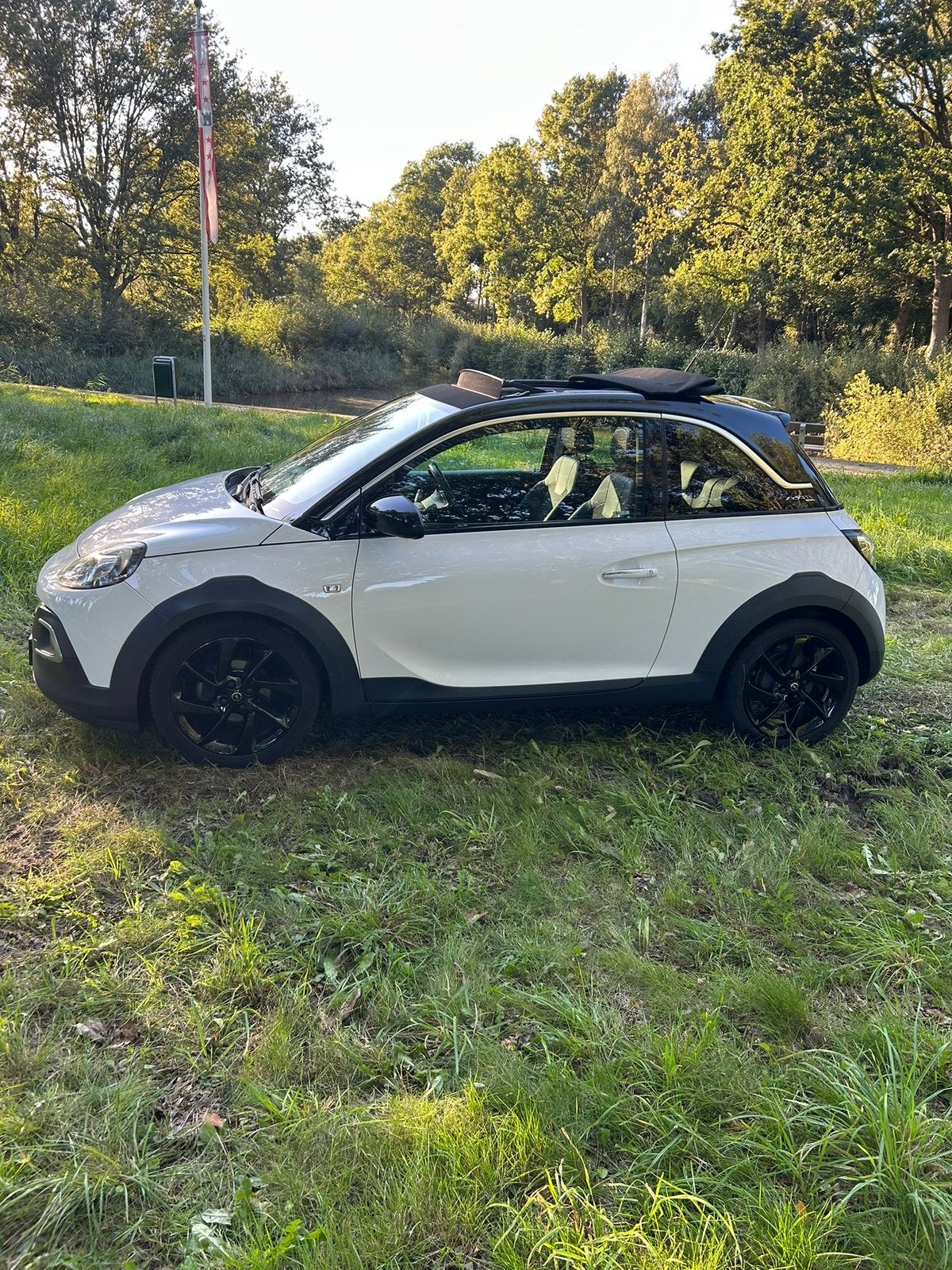 Opel ADAM 1.0 Turbo 66KW Start&stop 3D 2018 Wit, Auto's, Voorwielaandrijving, ADAM, 40 €/maand, 1041 kg