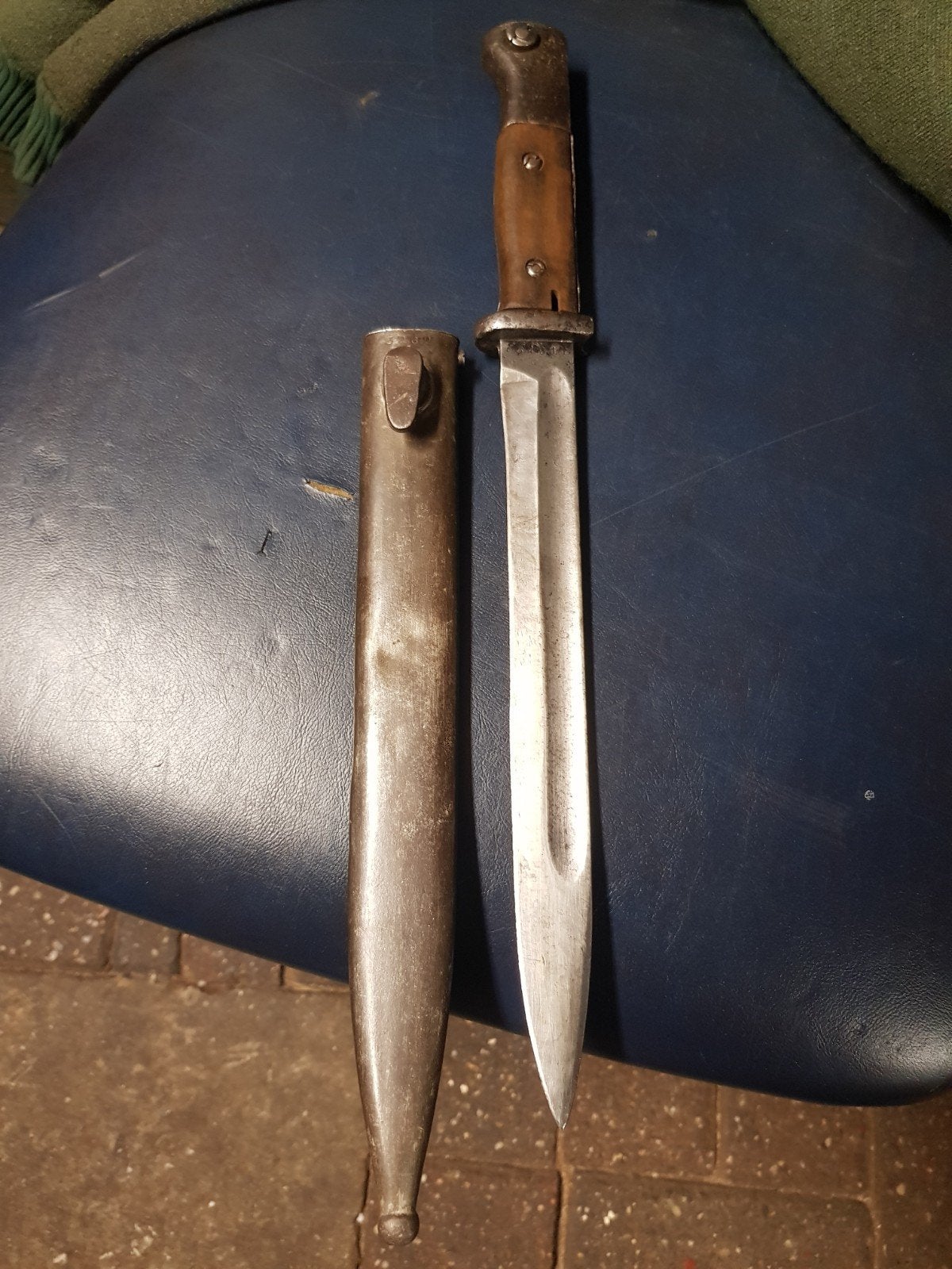 k98 bajonet, Verzamelen, Ophalen of Verzenden, Duitsland, Mes of Dolk