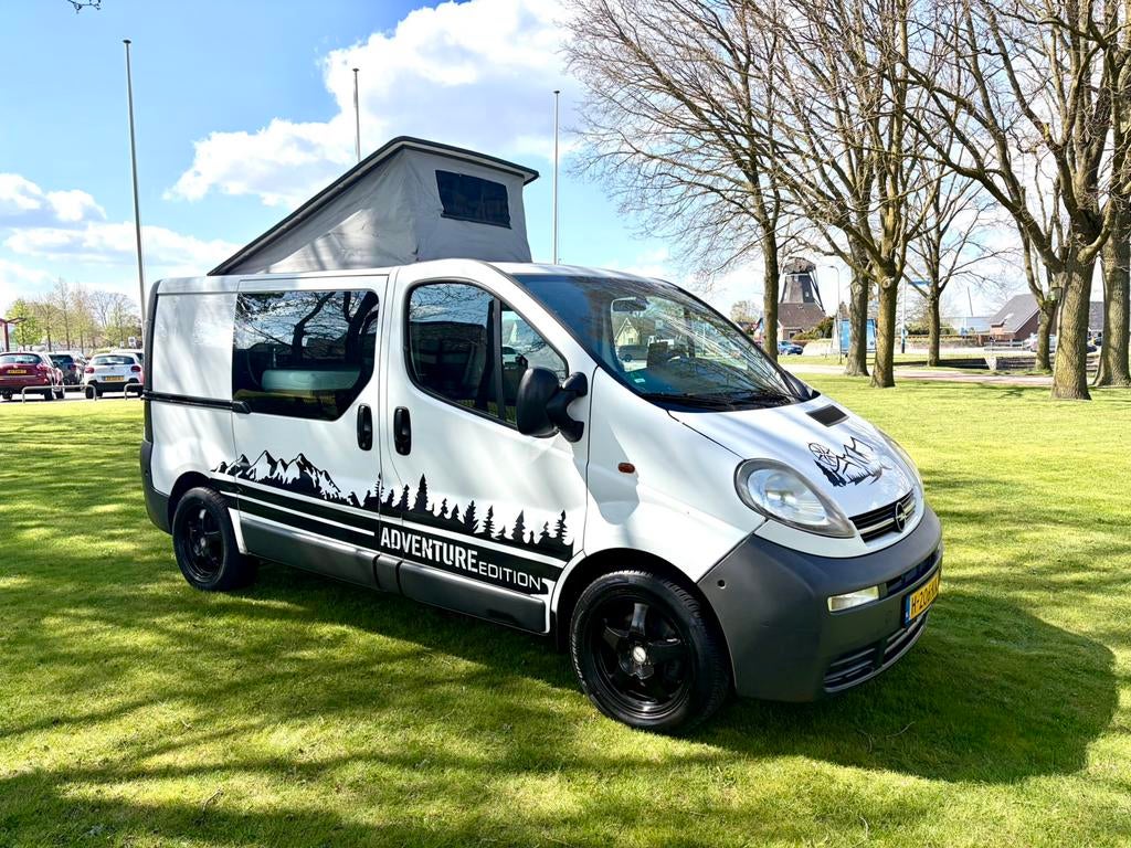 Opel vivaro Adventure Edition#2006#101pk Euro4#Hefdak#Camper, Overige merken, Buscamper of Camperbus, Koelkast, Tot en met 2