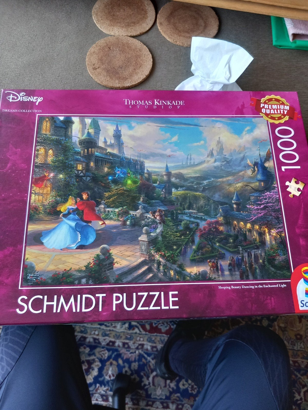 disney puzzel, Hobby en Vrije tijd, Denksport en Puzzels, Ophalen of Verzenden, 500 t/m 1500 stukjes, Zo goed als nieuw
