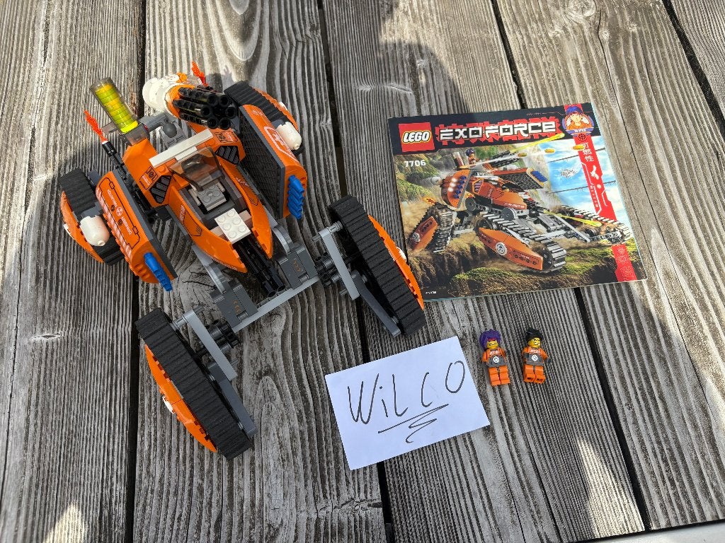 LEGO Exo-Force - 7706 - Mobile Defense Tank, Overige thema's, Lego, Ophalen of Verzenden, Zo goed als nieuw