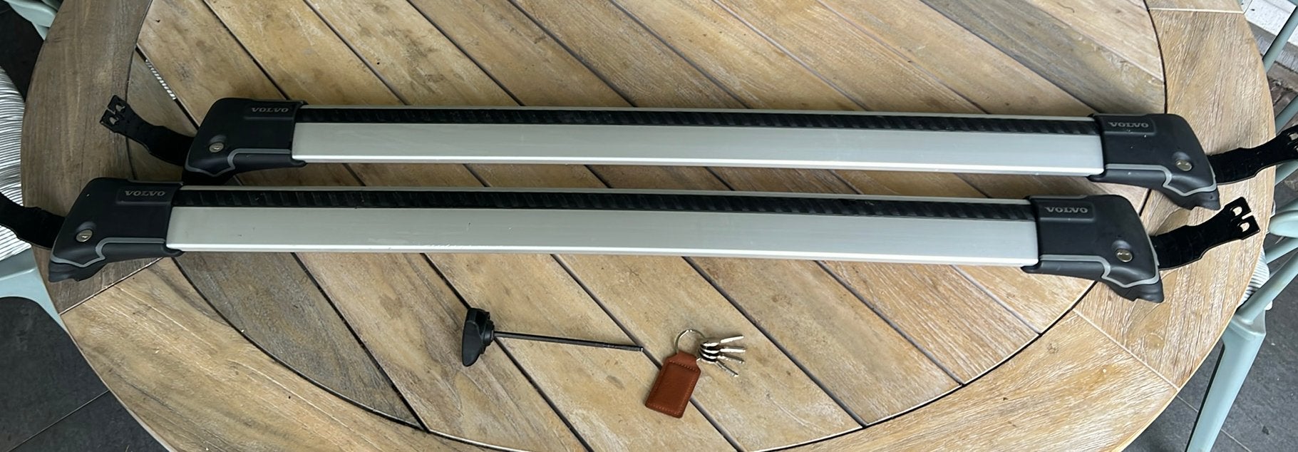 Originele Volvo lastdragers XC90, Auto diversen, Ophalen, Zo goed als nieuw