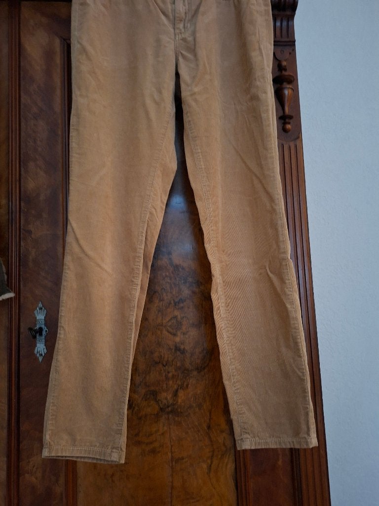 Cambio Jeans camel ribcord broek 38, Maat 38/40 (M), Cambio, Beige, Ophalen of Verzenden