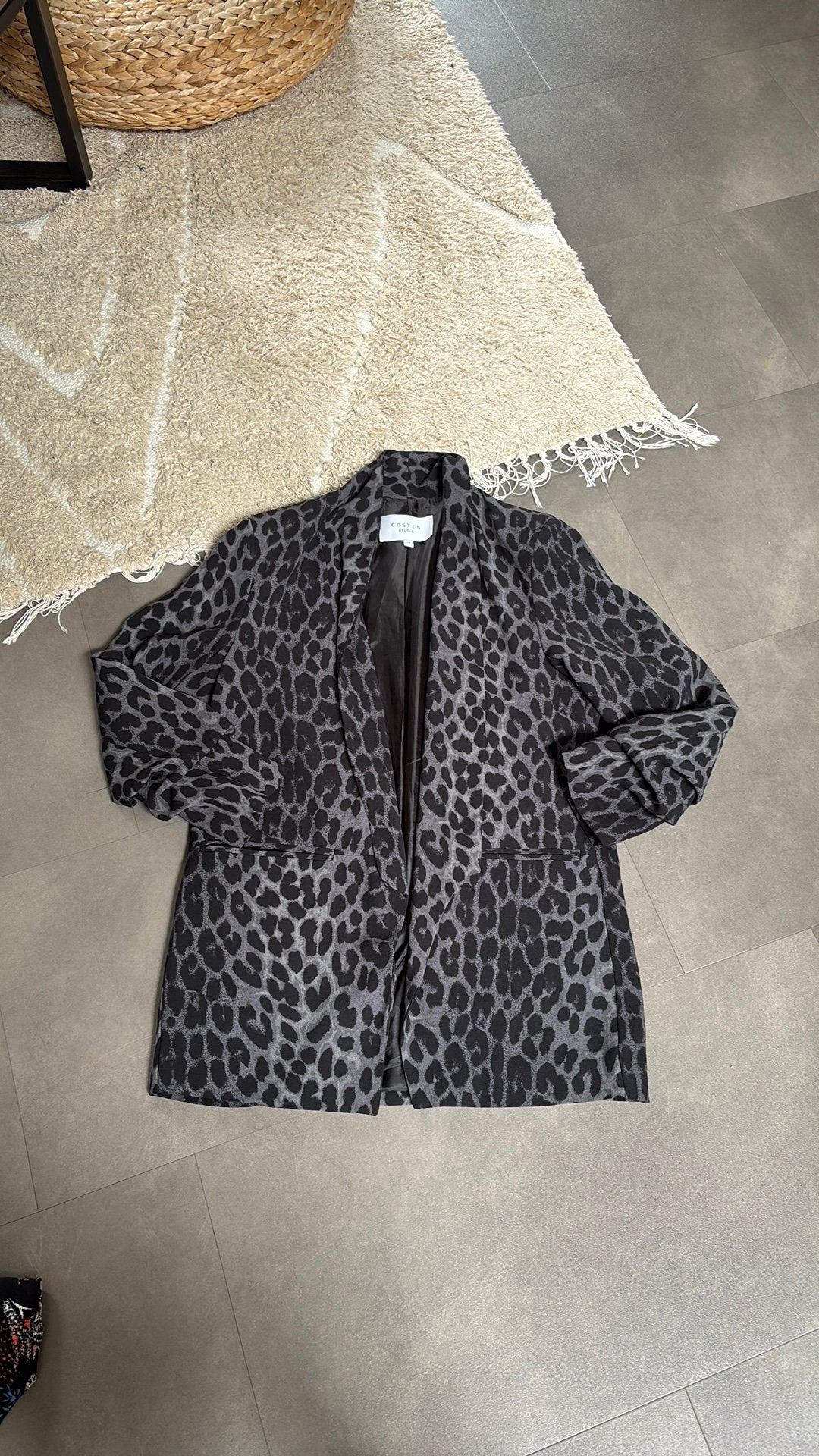 Costes blazer met panterprint – maat 38, Maat 38/40 (M), ., Ophalen of Verzenden, Zo goed als nieuw
