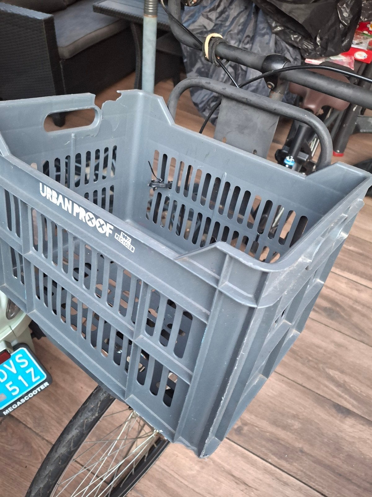 Stevige tweedehands fiets met krat - Ideaal voor school!, Ophalen of Verzenden