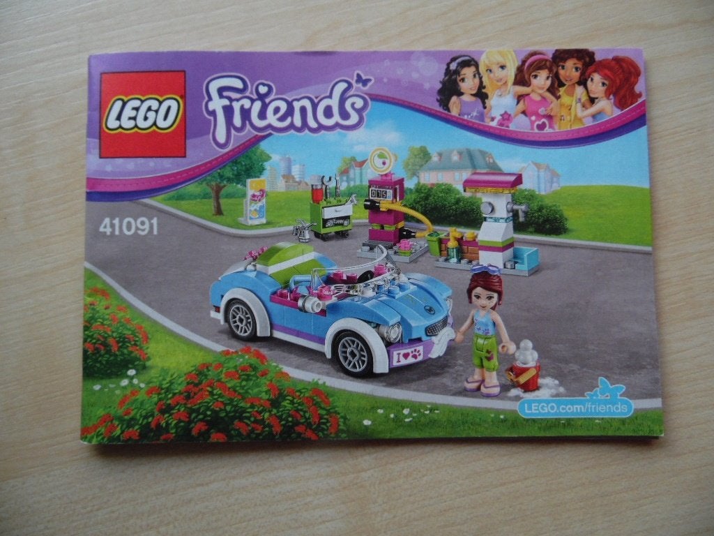 Lego Friends 41091 Mia's Sportwagen, Lego, Friends, Ophalen of Verzenden, Zo goed als nieuw