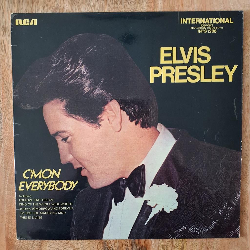 Elvis Presley C'mon everybody, Ophalen of Verzenden