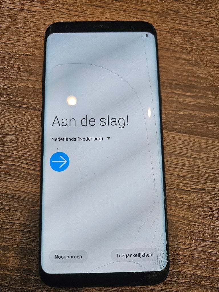 Samsung Galaxy S8, Ophalen, Gebruikt, Zwart, Touchscreen