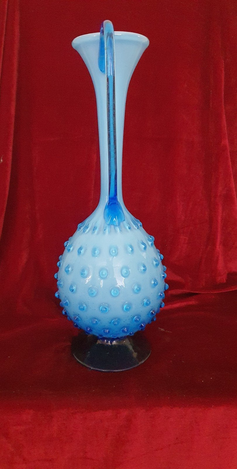 Mid-Century Empoli Italiaanse desing vaas/karaf. 42cm    e, Ophalen of Verzenden