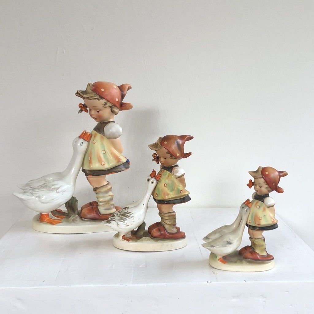3 x Goose Girl in TMK 2 (Grote Bij), Hummel 47. Ook los, Ophalen of Verzenden, Gebruikt, Hummel