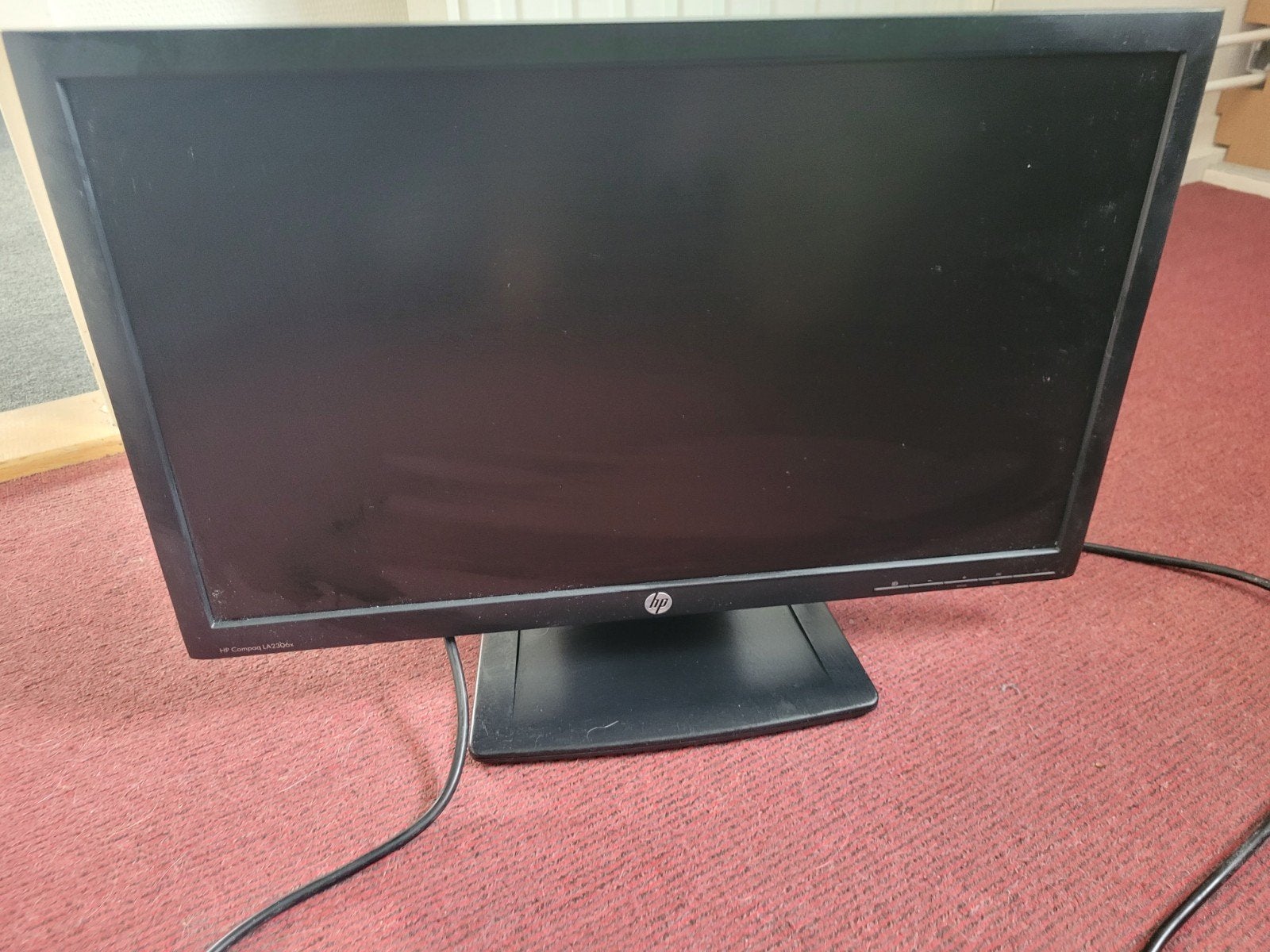 HP Compaq 23 inch monitor LA2306x - DisplayPort - géén HDMI, Computers en Software, Monitoren, Ophalen, Full HD, In hoogte verstelbaar