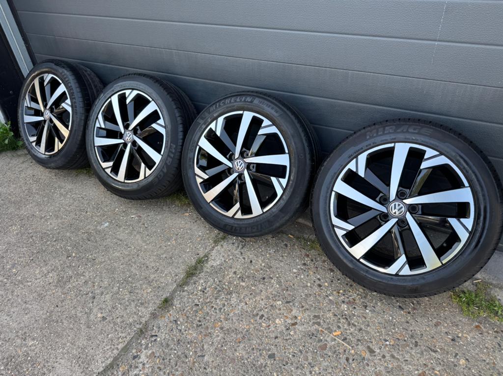 Originele Vokswagen Polo 2G Torsby R-line beats velgen, Auto-onderdelen, Banden en Velgen, Gebruikt, 16 inch, Banden en Velgen