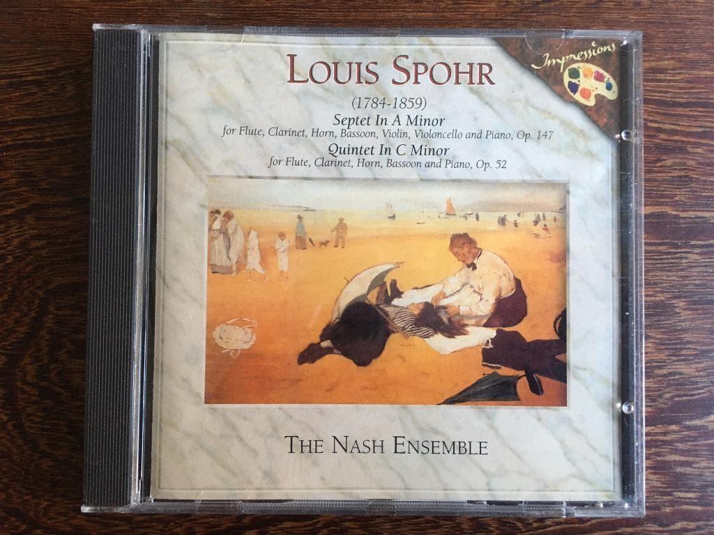 Louis Spohr - Septet In A Minor, Quintet in C Minor Nash Ens, Cd's en Dvd's, Ophalen of Verzenden, Romantiek, Zo goed als nieuw