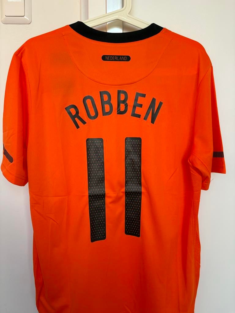 Nederlands Elftal Arjen Robben wk 2010 large nike oranje psv, Maat L, Ophalen of Verzenden, Nieuw, Shirt