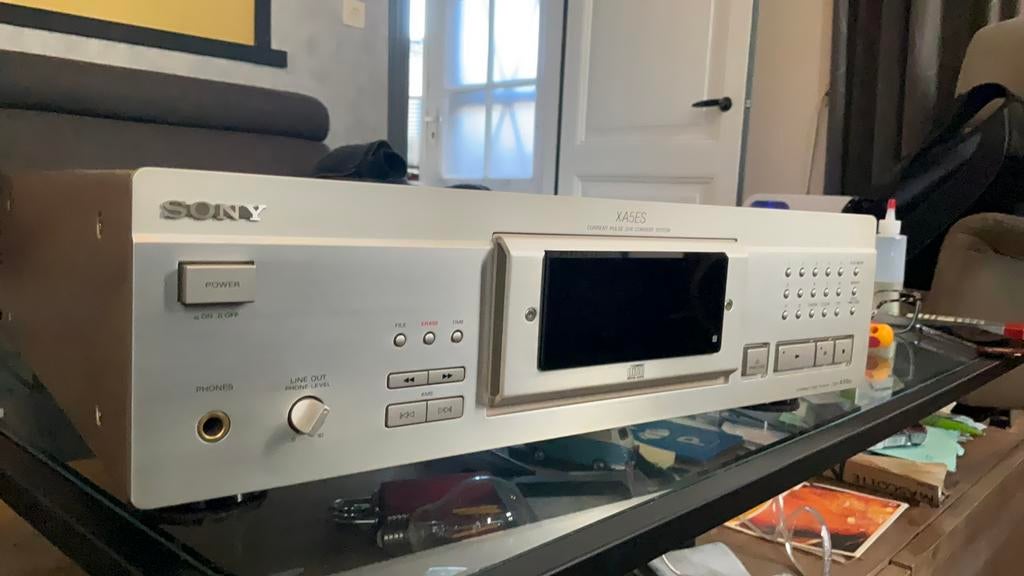 Sony CDP-X5ES cd speler, Ophalen, Zo goed als nieuw, Sony
