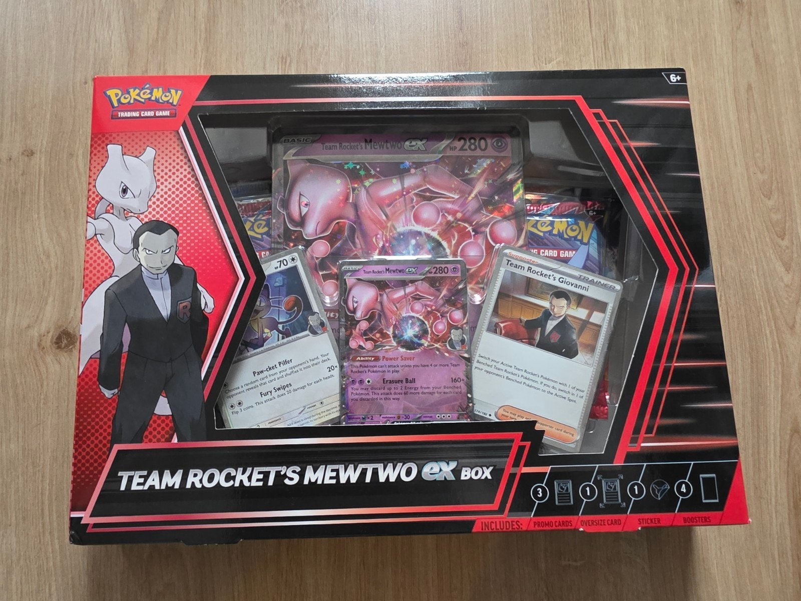 Pokémon TCG: Team Rocket's Mewtwo EX Box - Nieuw, Ophalen, Nieuw, Overige typen