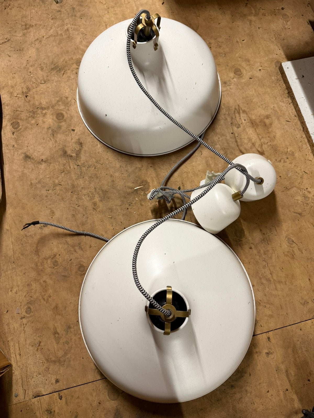 Ikea ranarp 2 hanglampen, Ophalen, Gebruikt