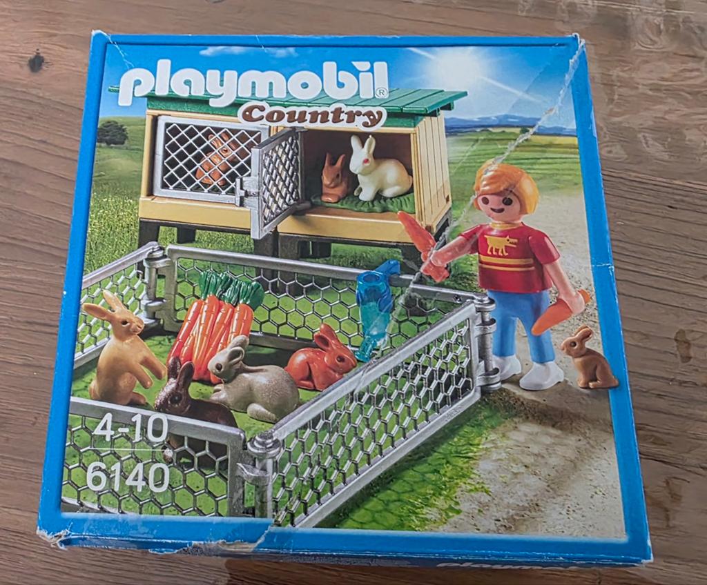 Playmobil Country Konijnenhok met ren (6140), Ophalen of Verzenden, Gebruikt
