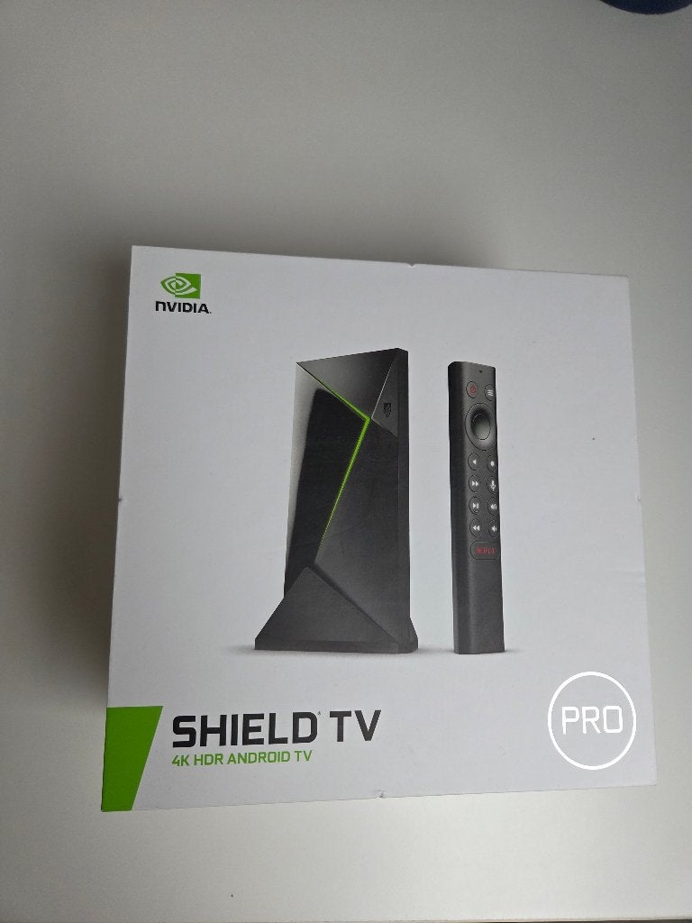 Nvidia Shield TV Pro Media Streamer, Ophalen, Zo goed als nieuw, HDMI, Minder dan 500 GB