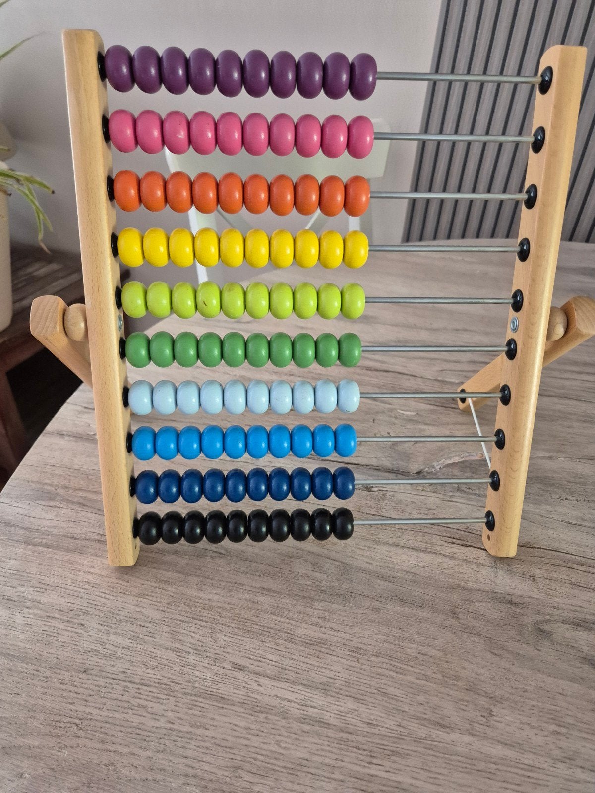 Houten Telraam - Educatief Speelgoed voor Kinderen, Kinderen en Baby's, Speelgoed | Educatief en Creatief, Ophalen of Verzenden