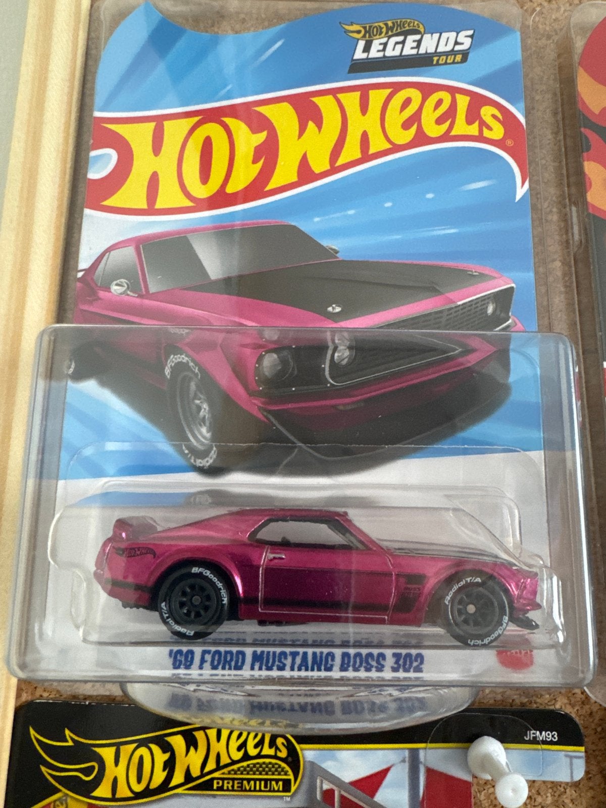 Hot Wheels '69 Ford Mustang Boss 302 Legends Tour, Ophalen of Verzenden, Nieuw