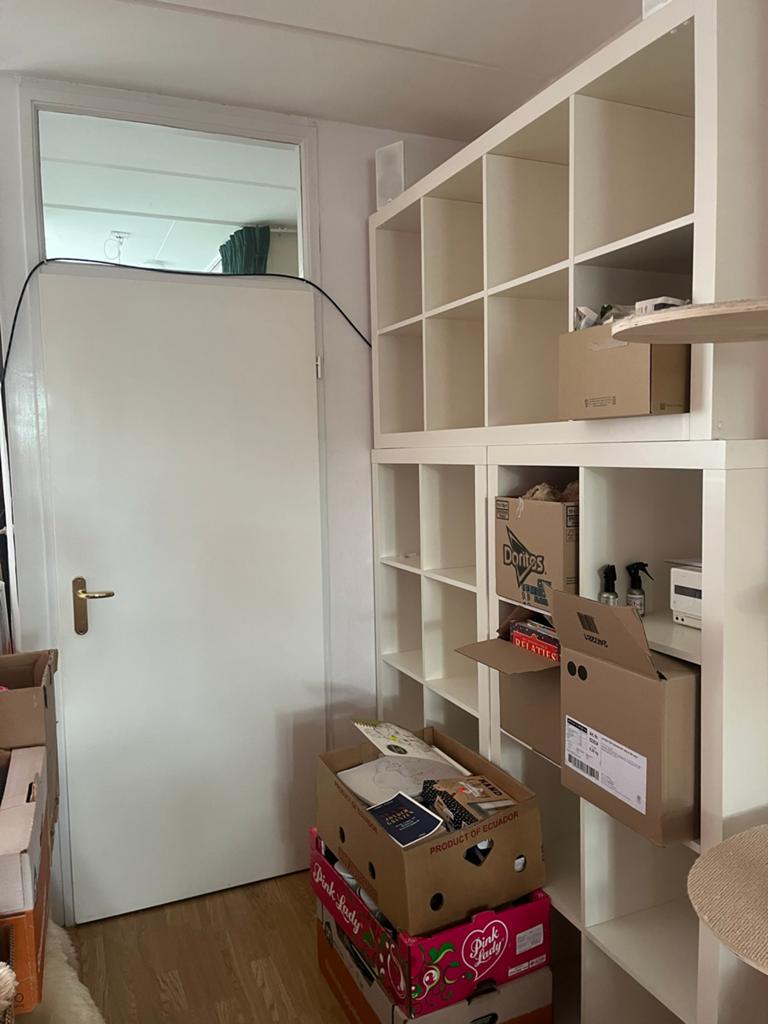 2 Witte Expedit boeken kasten met 8 vakken pst, Huis en Inrichting, Kasten | Boekenkasten, Ophalen, Met plank(en), Gebruikt, 50 tot 100 cm