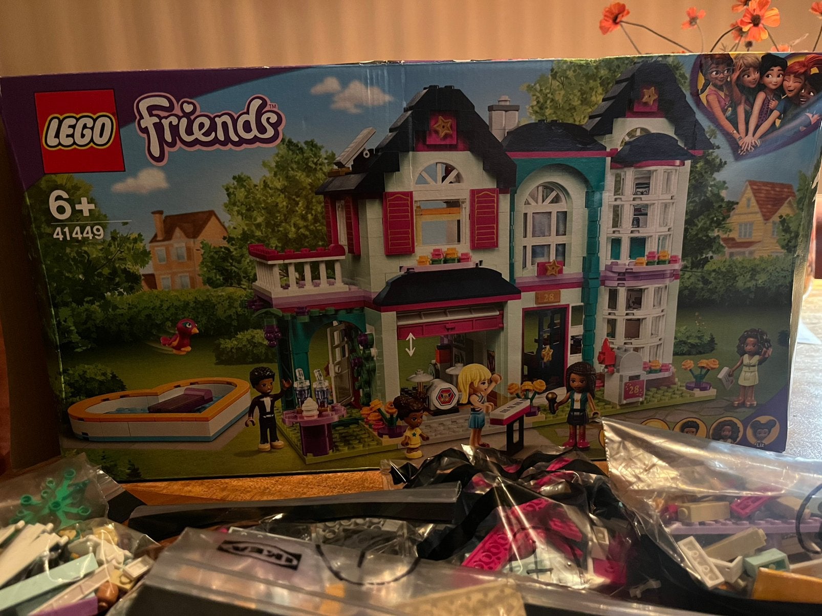 Lego Friends familiehuis 41449, Ophalen of Verzenden, Zo goed als nieuw