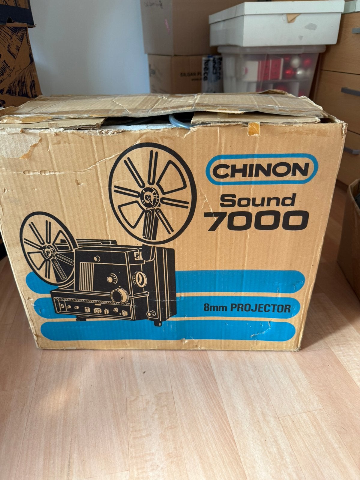 8mm projector Chinon Sound 7000, Ophalen of Verzenden, 1960 tot 1980, Projector
