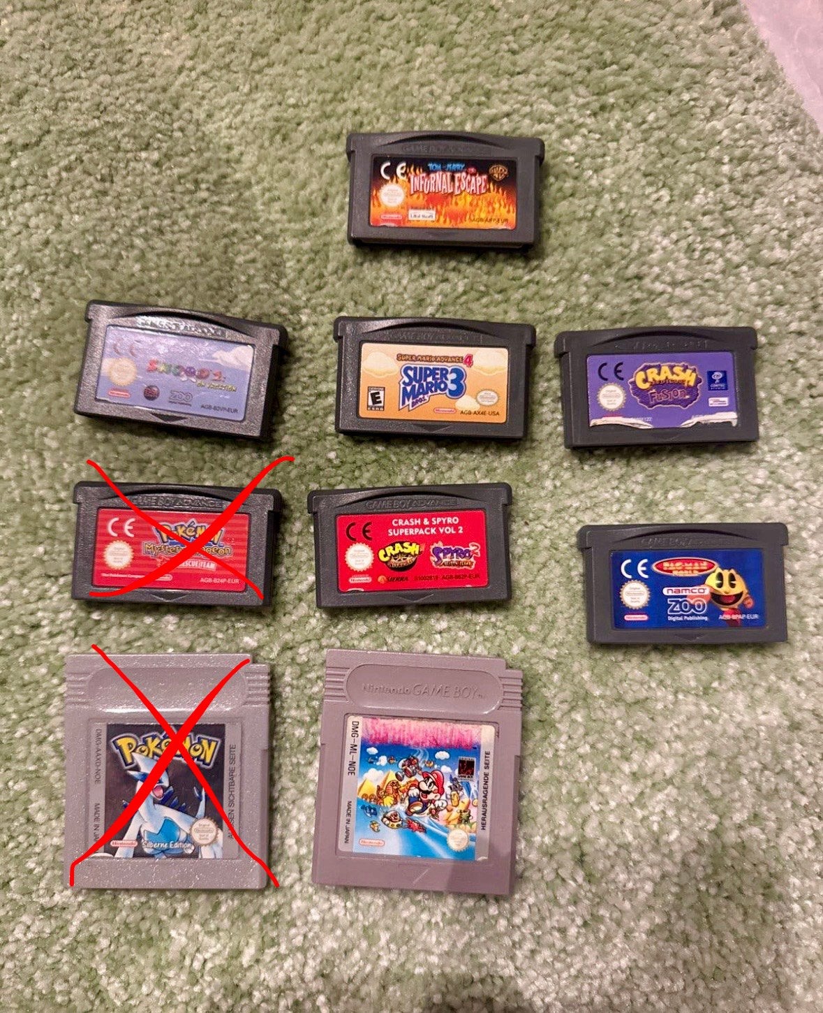 Diverse Game Boy & Game Boy Advance spellen - Retro Collecti, Spelcomputers en Games, Games | Nintendo Game Boy, Ophalen of Verzenden