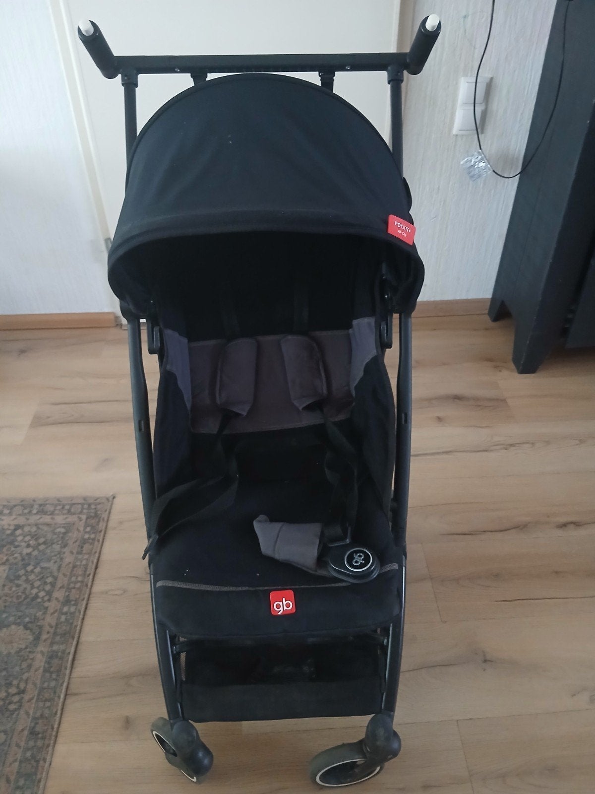 GB Pockit+ All-City buggy - Compact en lichtgewicht, Ophalen of Verzenden, Gebruikt, Overige merken, Verstelbare rugleuning
