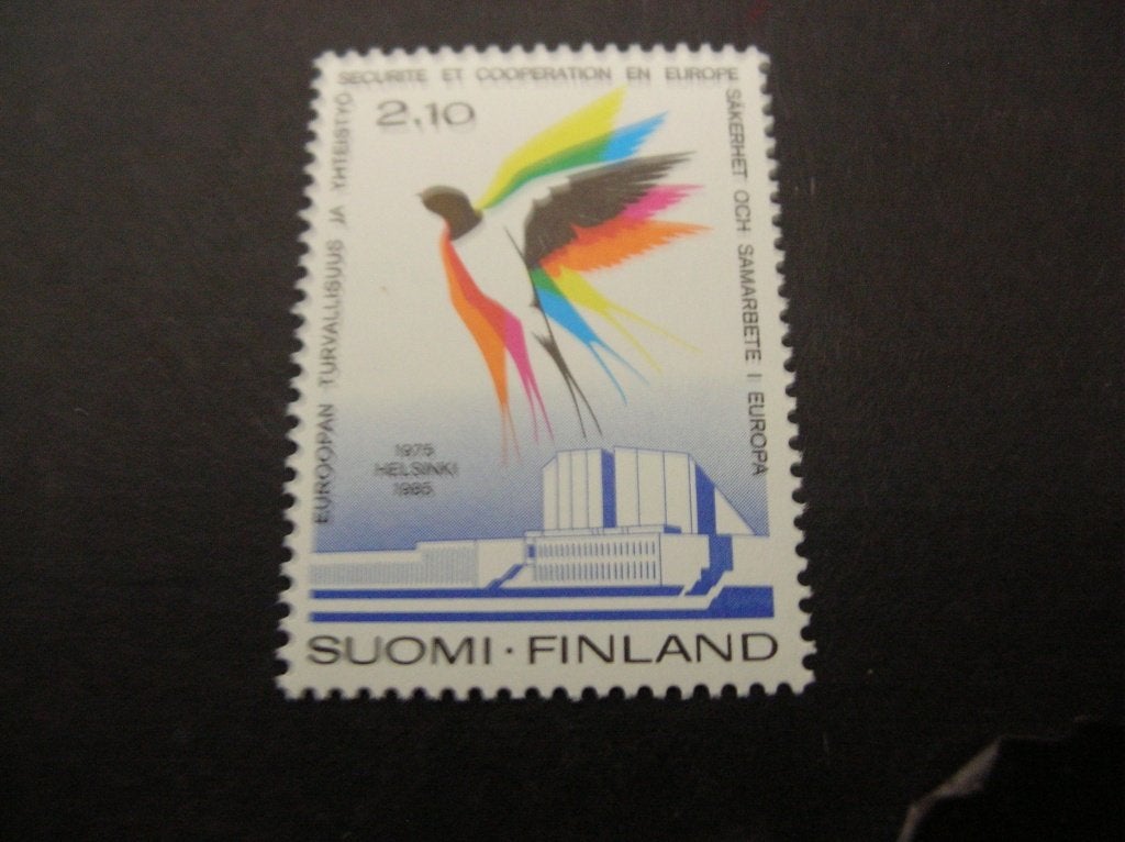 Cept/Verenigd Europa Finland 1985 KSZE  meeloper, Verzenden, Overige landen, Postfris