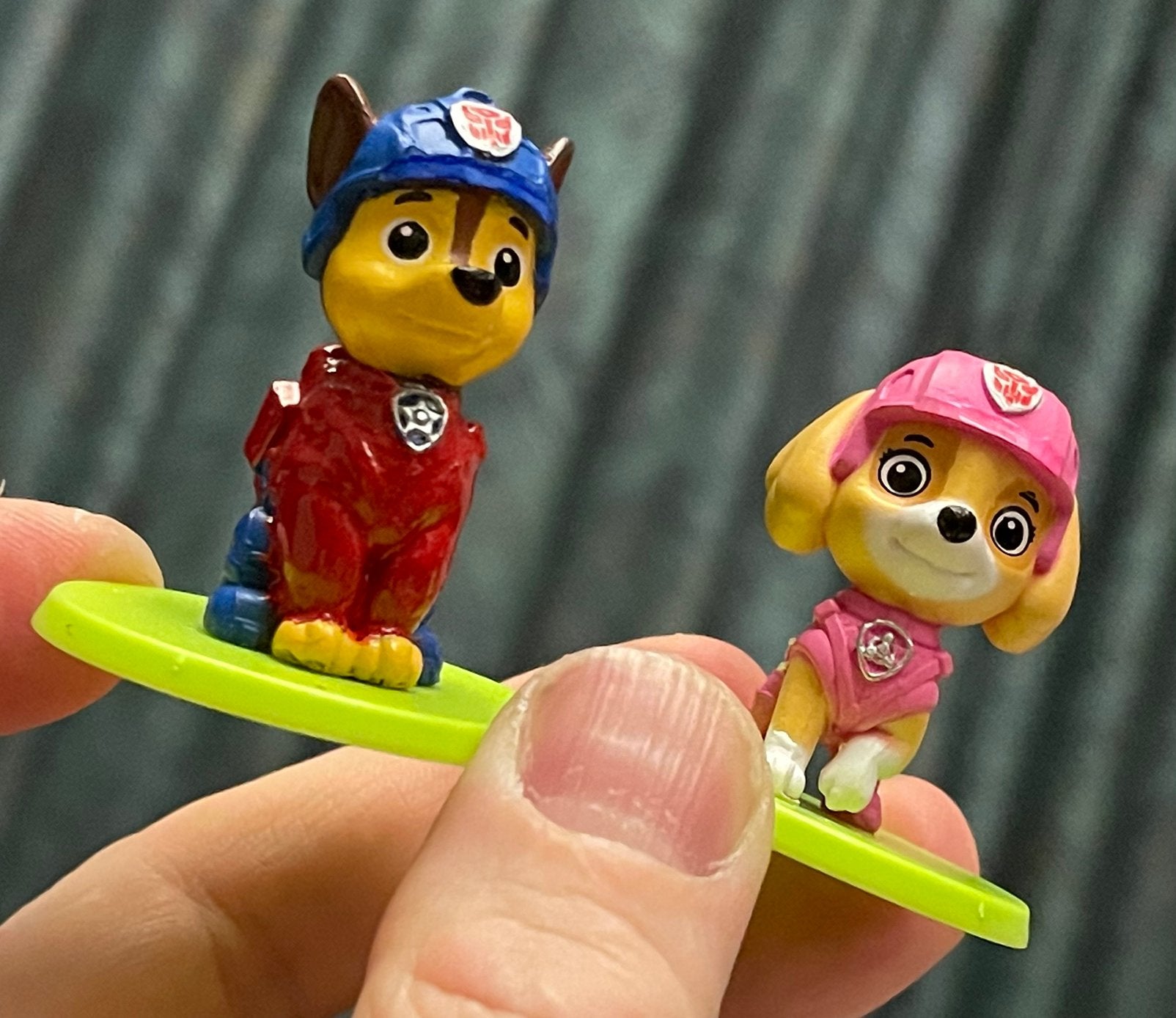 Unieke Optimus Prime & Arcee Paw Patrol!, G1, Ophalen, Zo goed als nieuw, Autobots