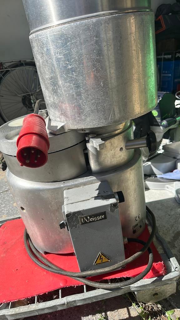 Hamburger machine weisser, Ophalen